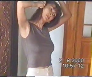 Asian babe ზოლები და აქვს სექსი