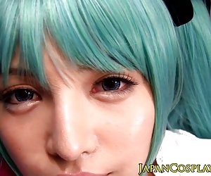 ლურჯი თმა hatsune მიკო,